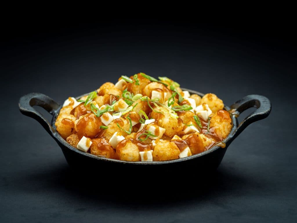 Poutine Tater Tots Vegan