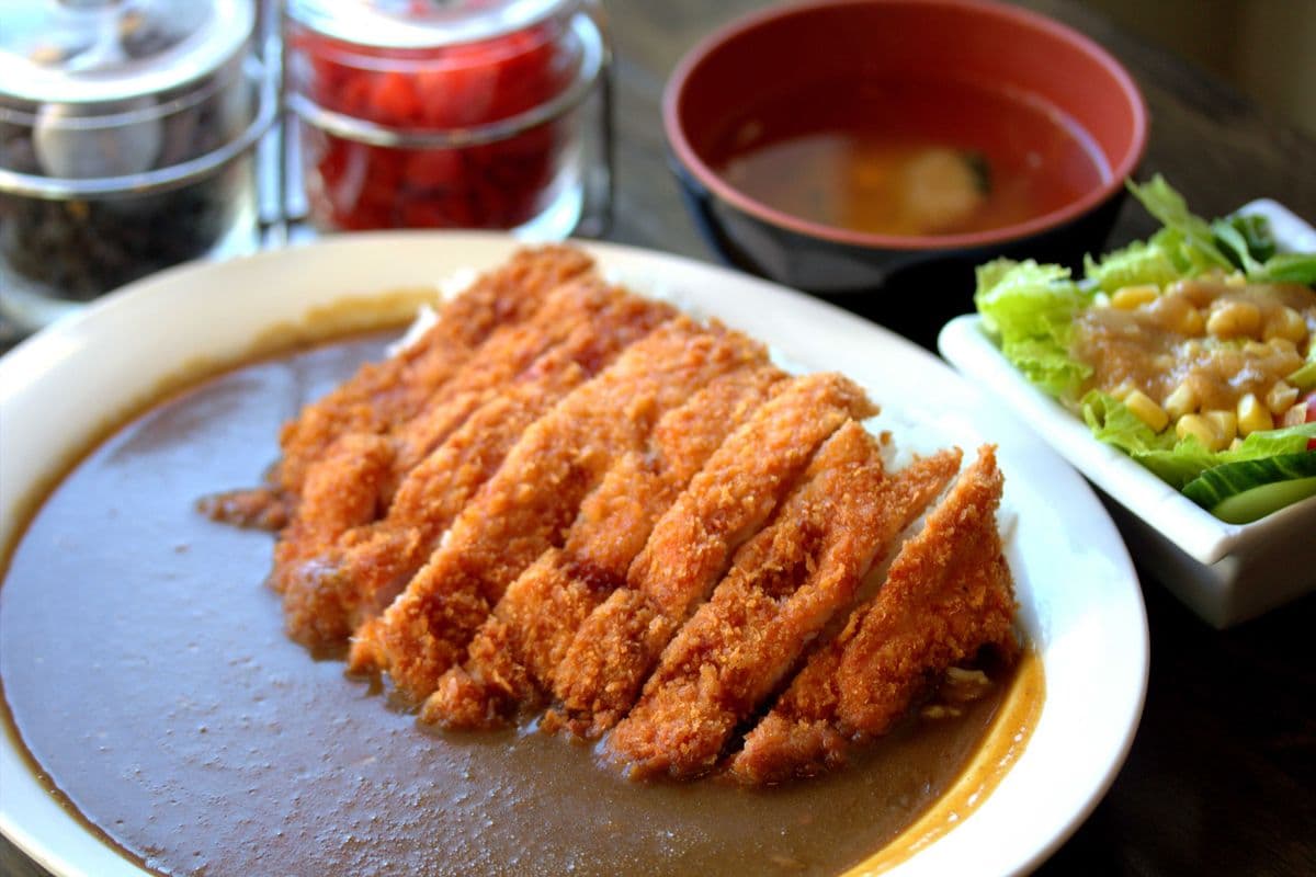 Yuu's Signature Curry Pork Cutlet on Rice 日式咖哩豬排飯