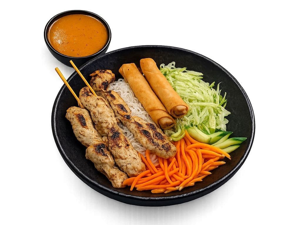B25-CHICKEN SKEWER VERMICELLI