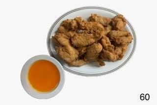 60. Fried Chicken with Lemon Sauce