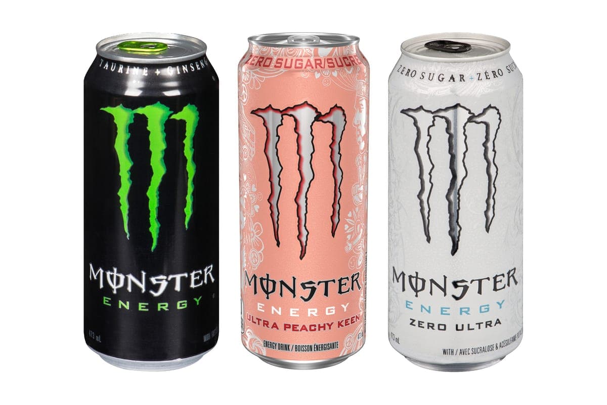 3 pour 8$ - Monster (473ml) / 3 for $8 - Monster (473ml)