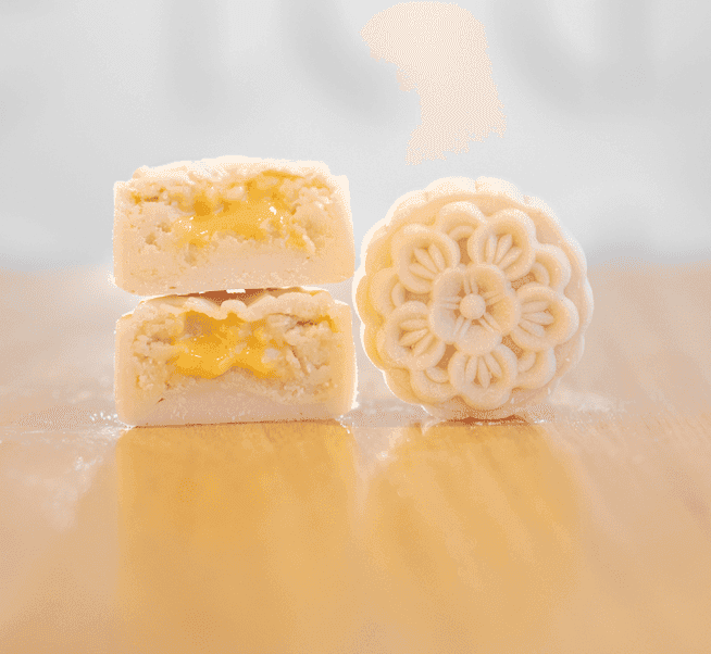 Lotus Egg Yolk Snow Skin Mooncake