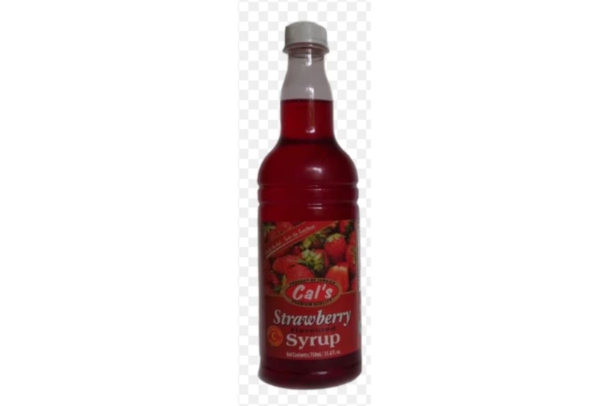 Cals Syrup Strawberry (750 ml)