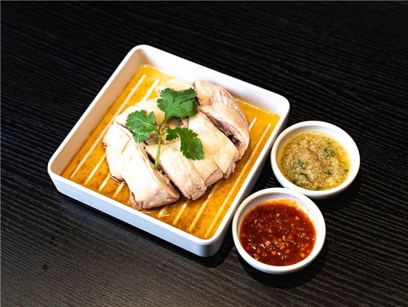 Small Combo A14 Hainanese Chicken A14 蔥油雞(小)套餐