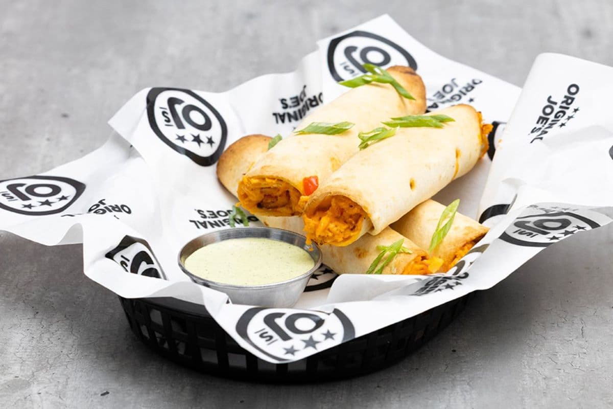 Baked Buffalo Chicken Taquitos