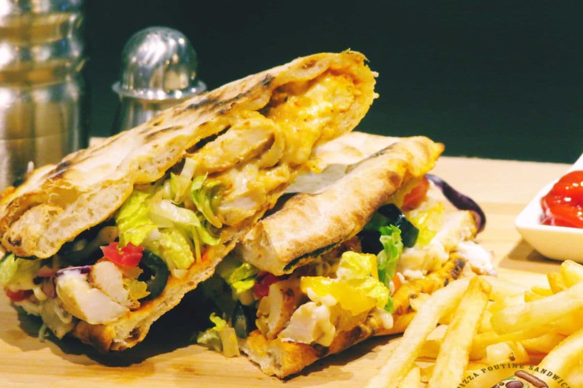 Mcloob Poulet Shawarma / Makloub Chicken Shawarma