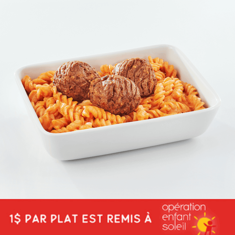 Springs aux boulettes - Dessert et breuvage inclus / Springs with veggie balls - Dessert and beverage included