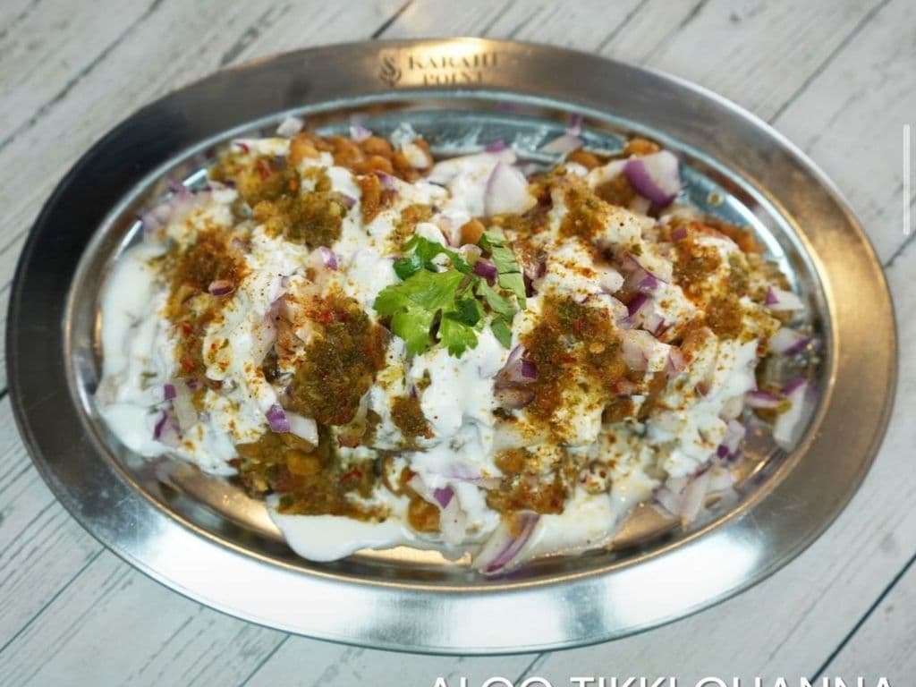 Aloo Tikki Chat