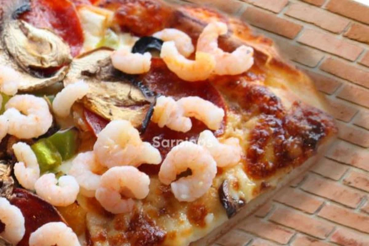 12" Shrimp House Special Pizza (Medium (12"))