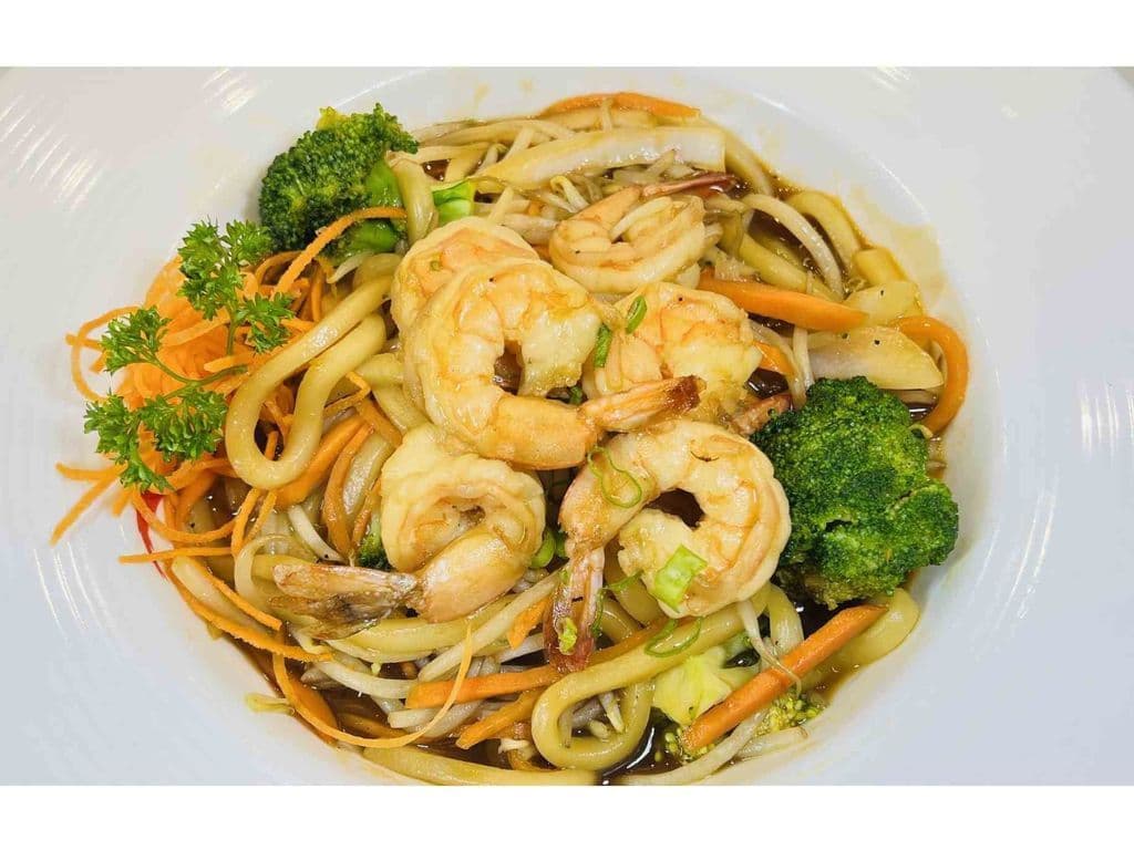Shrimp Yaki Udon