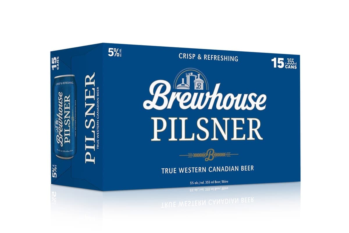 Brewhouse Pilsner 355ml 15pk Can