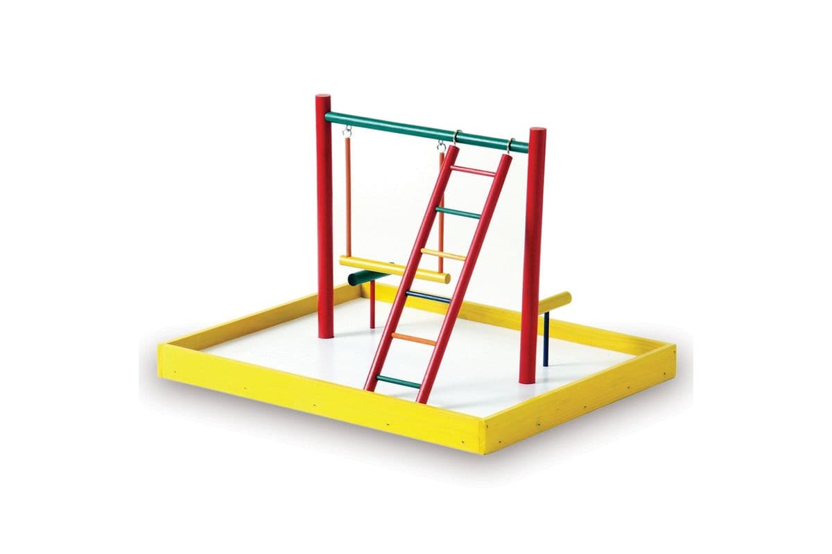 Prevue Hendryx Cockatiel Court Playground