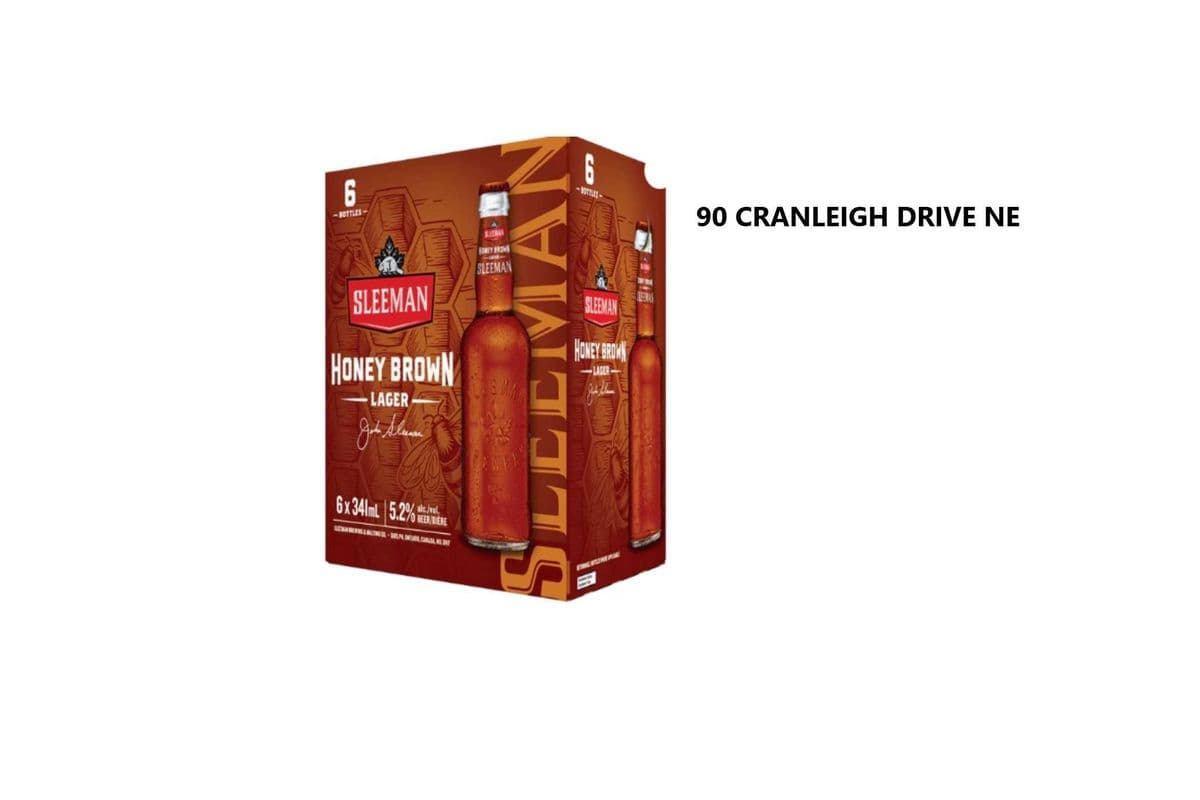 SLEEMAN HONEY BROWN BOTTLES (1 x 6x341ML)