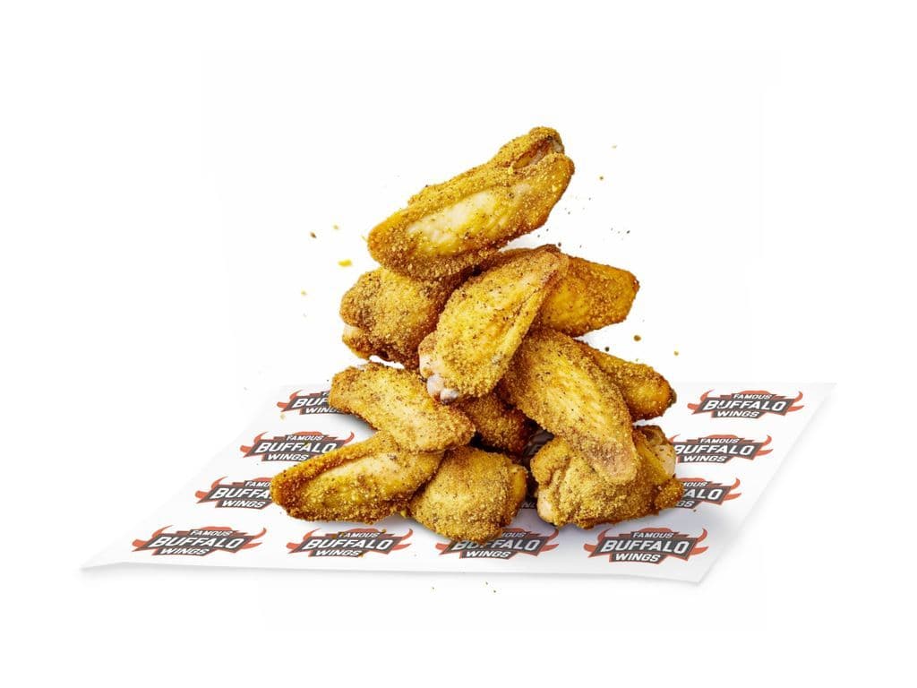 Lemon Pepper Dry Rub Traditional Wings *