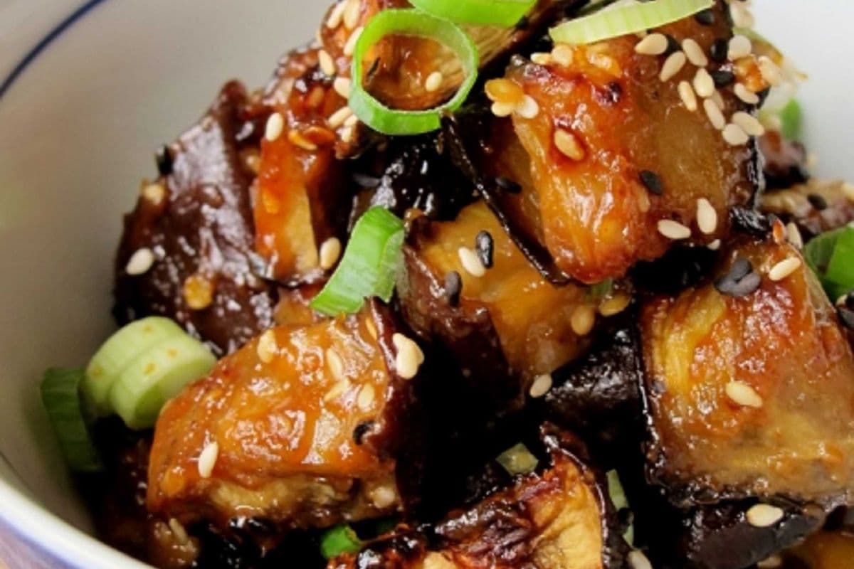 Eggplant with Miso Sauce