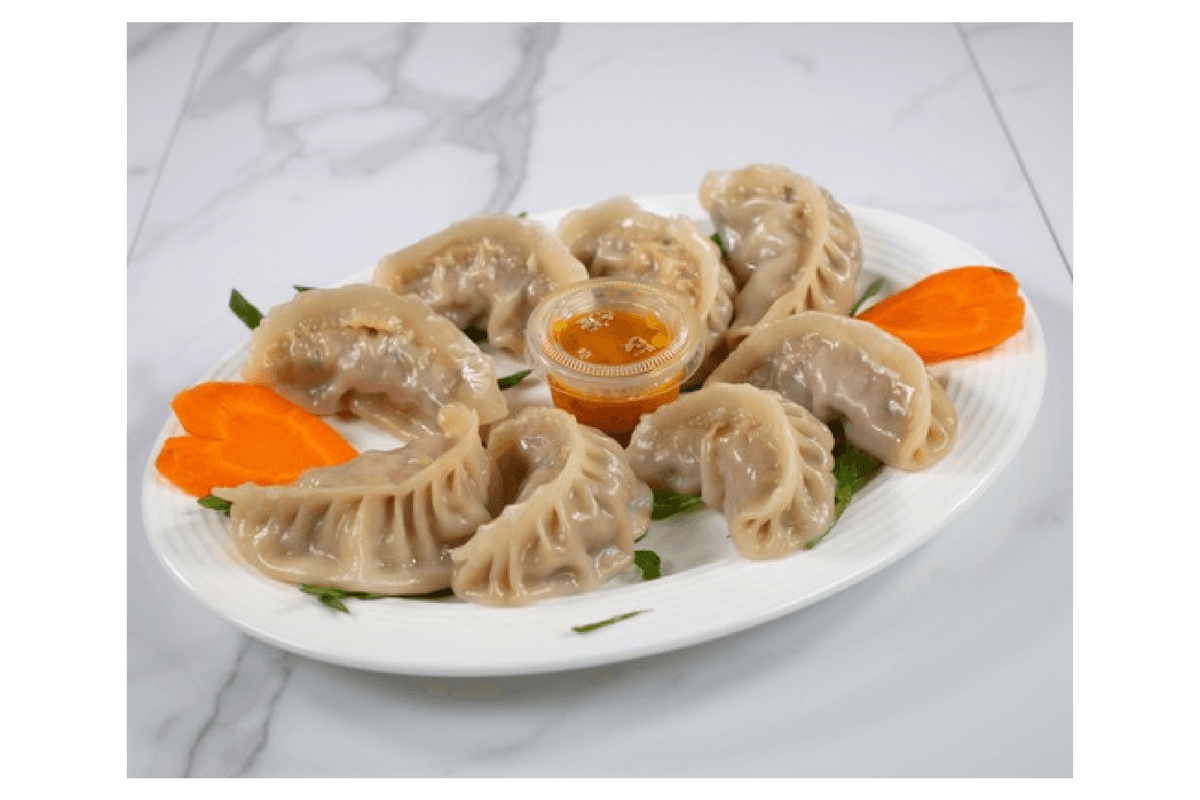 Steamed Chicken Momos (12 pcs)