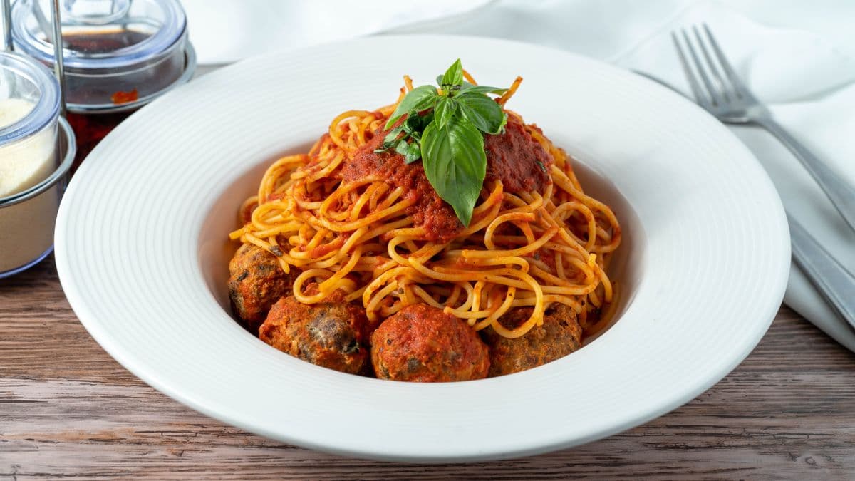Spaghetti Con Polpette