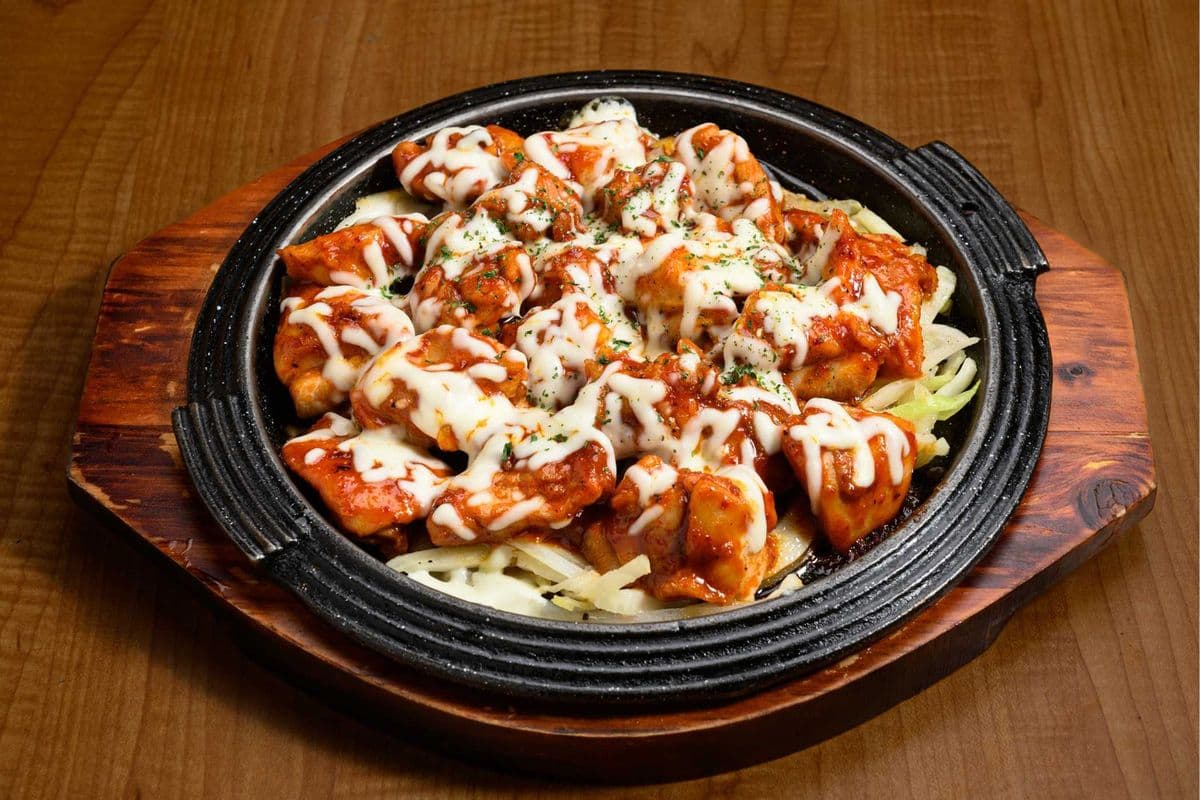 Spicy Chicken BBQ with Cheese