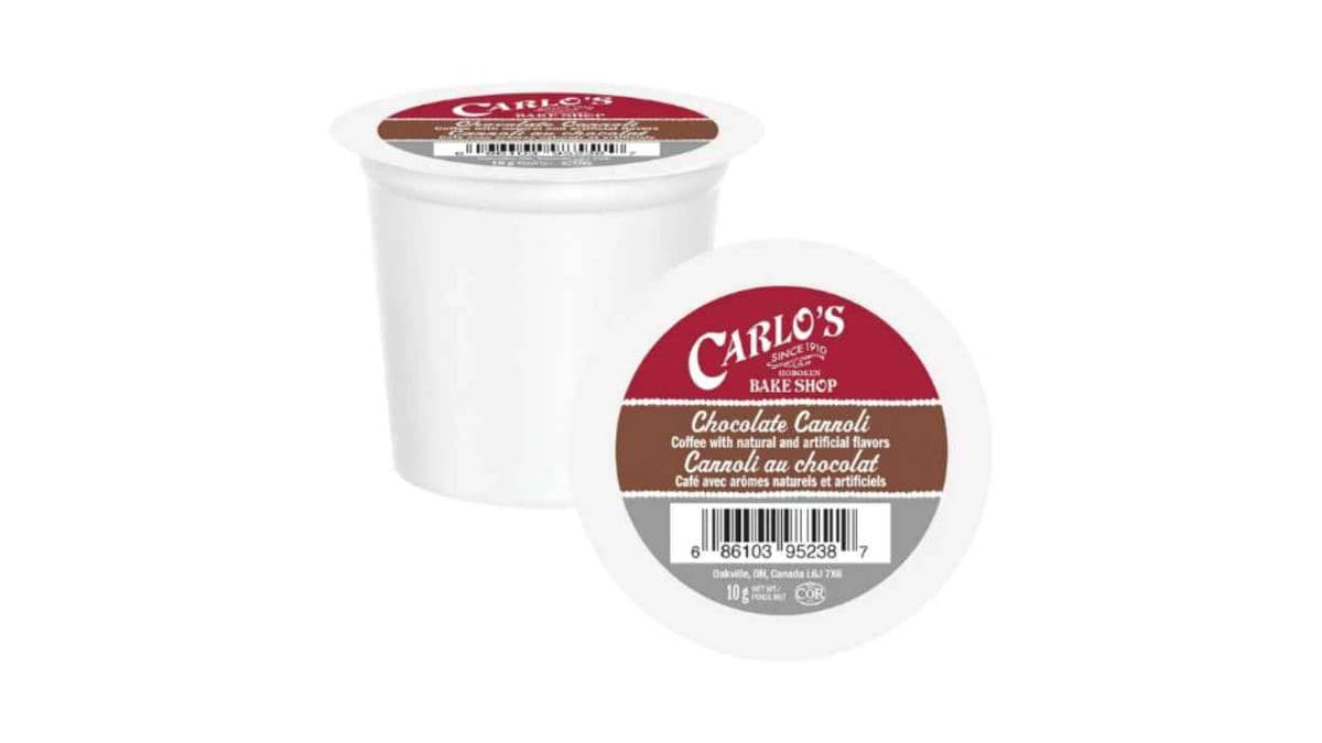 Carlo's Bake Shop Chocolate Cannoli Single Serve Coffee