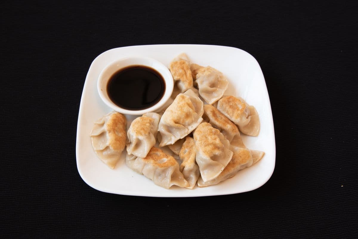 6. Pan-Fried Dumplings (12 pcs)