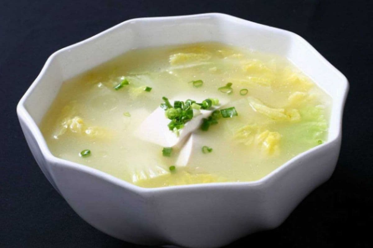 Soupe aux légumes et tofu(L) / Vegetable Tofu Soup