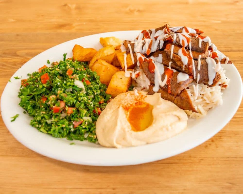 9. Donair Shawarma Platter