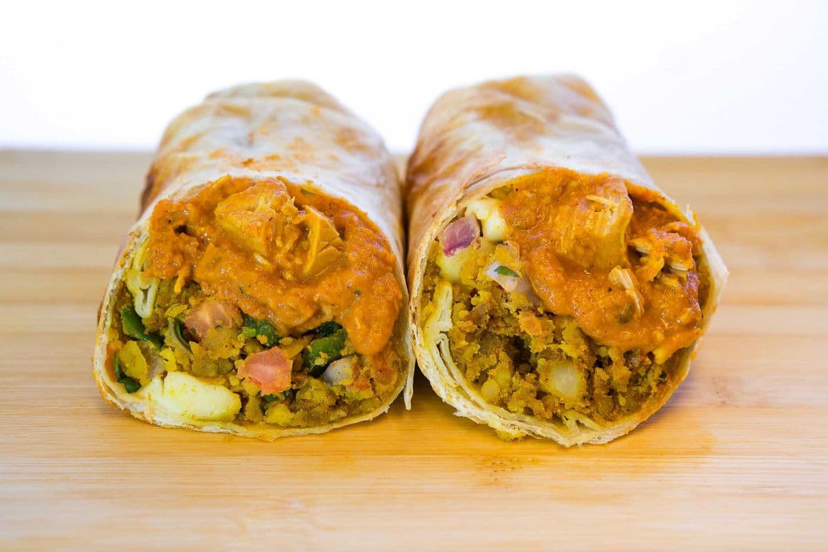 Butter Chicken Frankie (Halal)