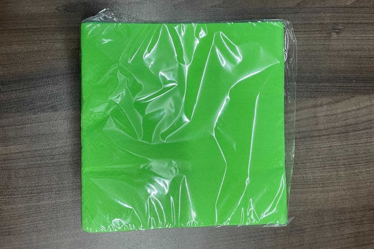 Lunch Napkin Lime Green 20pk