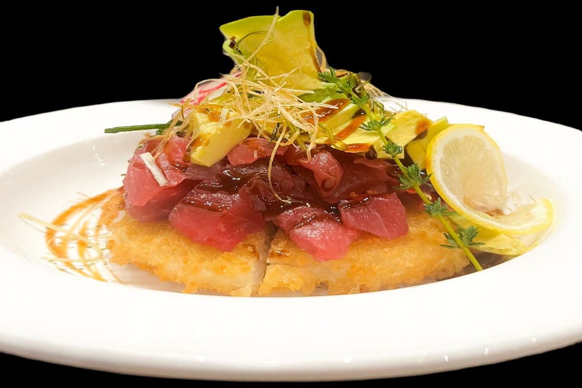 Tuna Sushi Pizza
