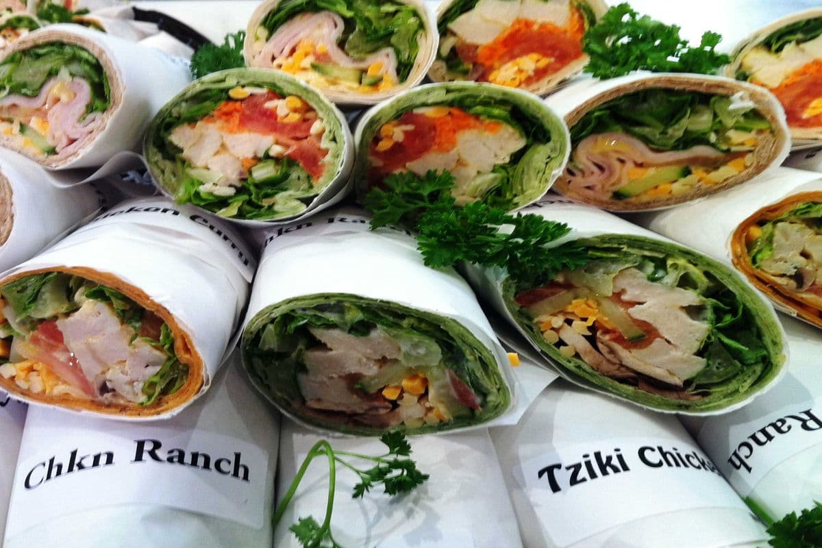 Thai Chicken Wrap