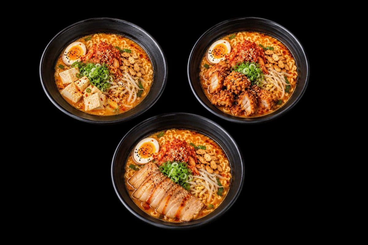 Kimchi Ramyun Noodle Soup