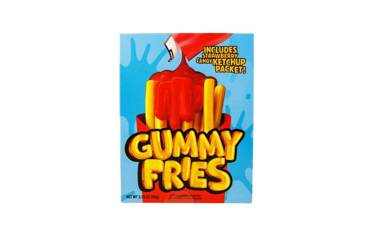 Gummy Fries with Ketchup Candy (3.5 oz)