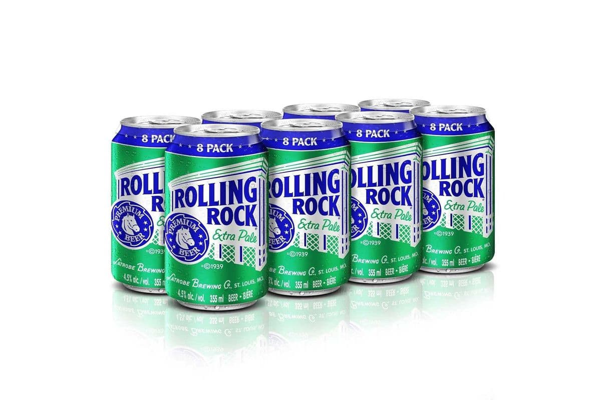 Rolling Rock 8 Cans (8 x 355ml)