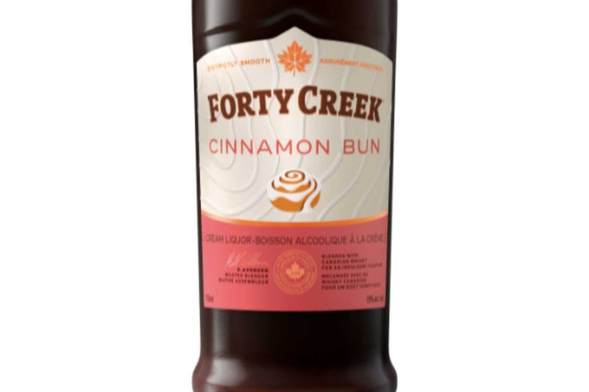 FORTY CREEK - CINNAMON BUN CREAM 750 ML (1 x 750 ML)
