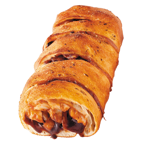 PIZZA STROMBOLI AU POULET BBQ FUMÉ