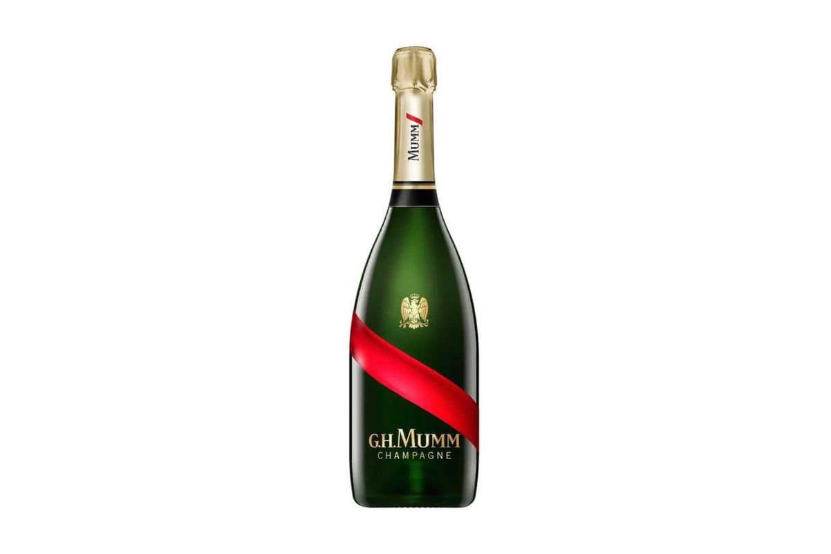 G.H. Mumm Grand Cordon Brut Champagne (750ML) (1 x 750ML)