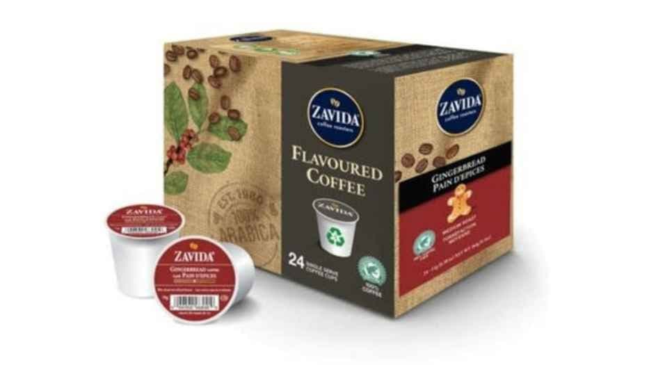 Zavida Gingerbread Single Serve Coffee