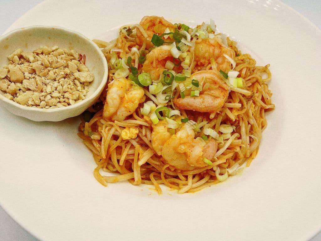 Shrimp Curry Pad Thai
