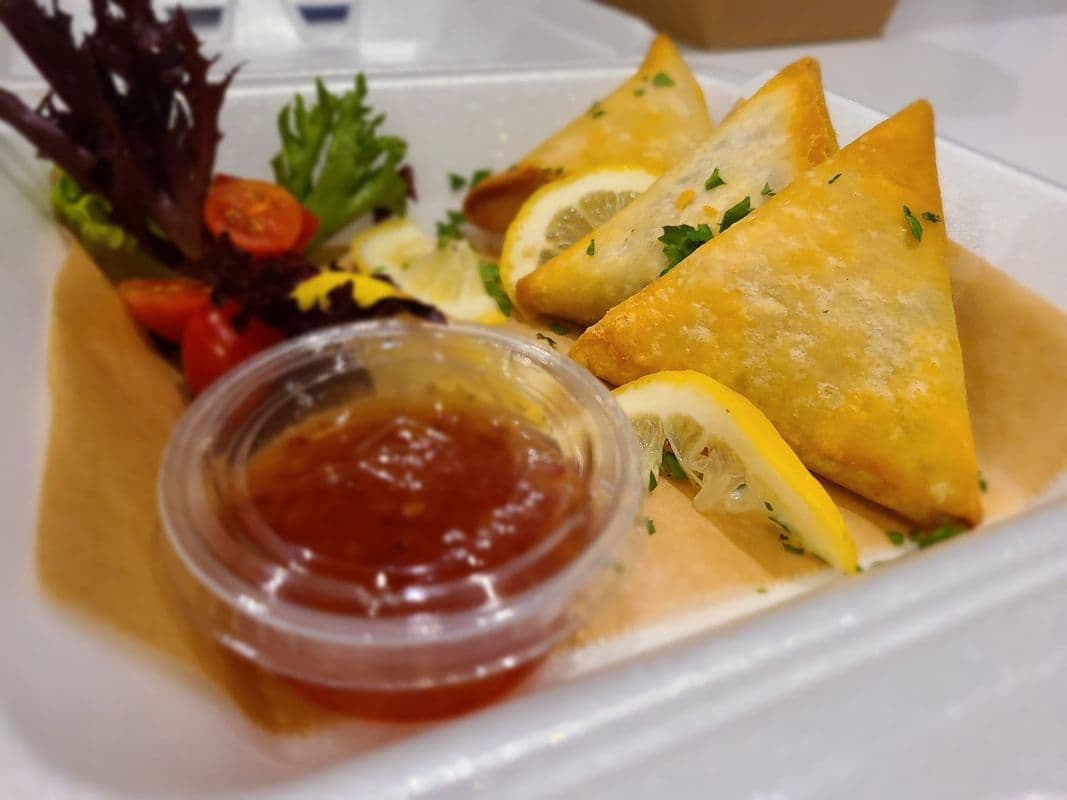 Samosas Plate H V option