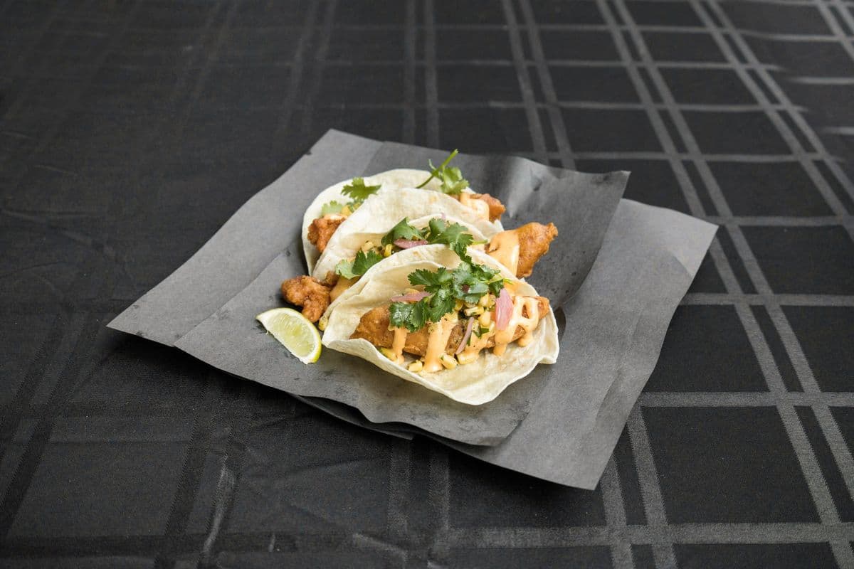 Tempura Tandoori Fish Tacos (3 pcs)