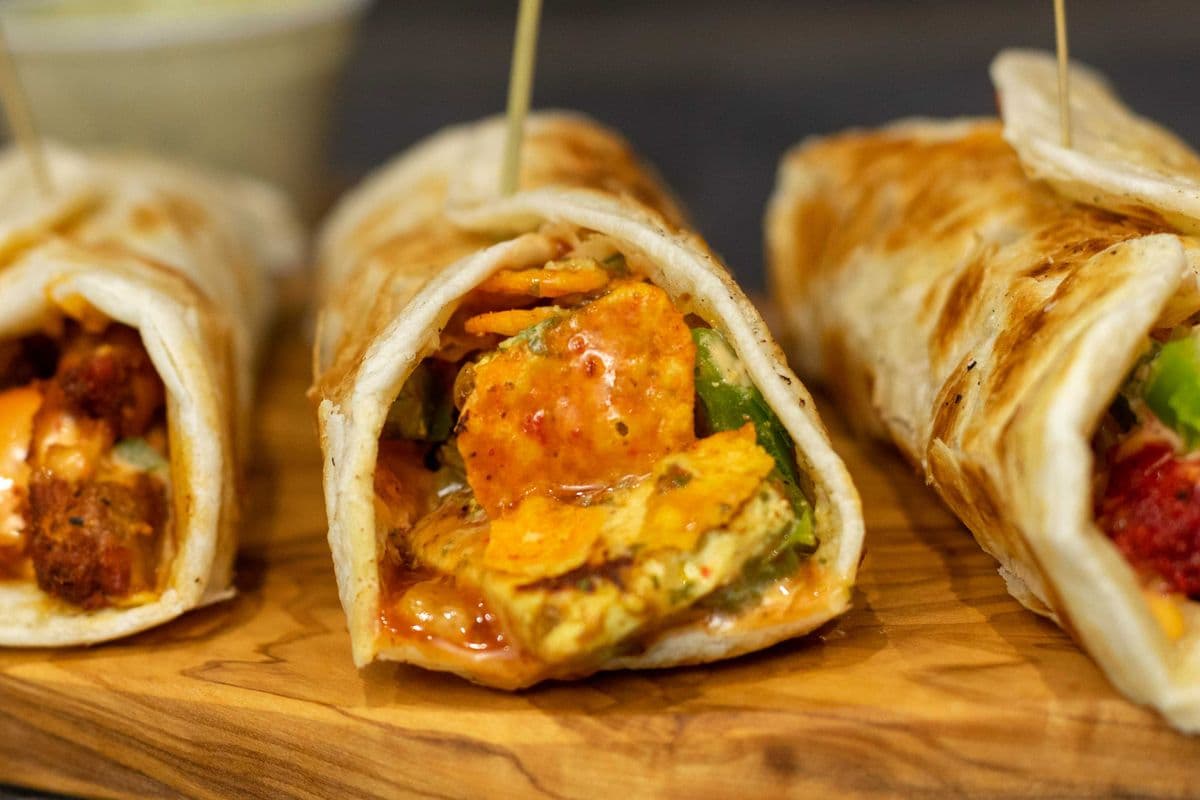 Veggie Paratha Roll