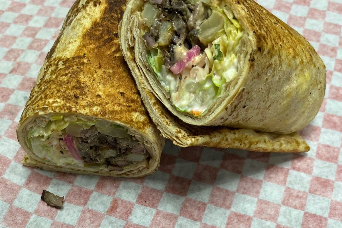 Beef Saj Wrap (Large)