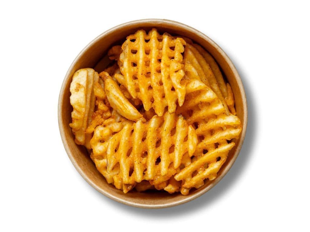 Spiced Waffle Fries