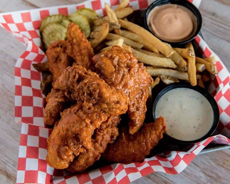 Sauced + Tossed Chicken Finger Combo 5 Piece