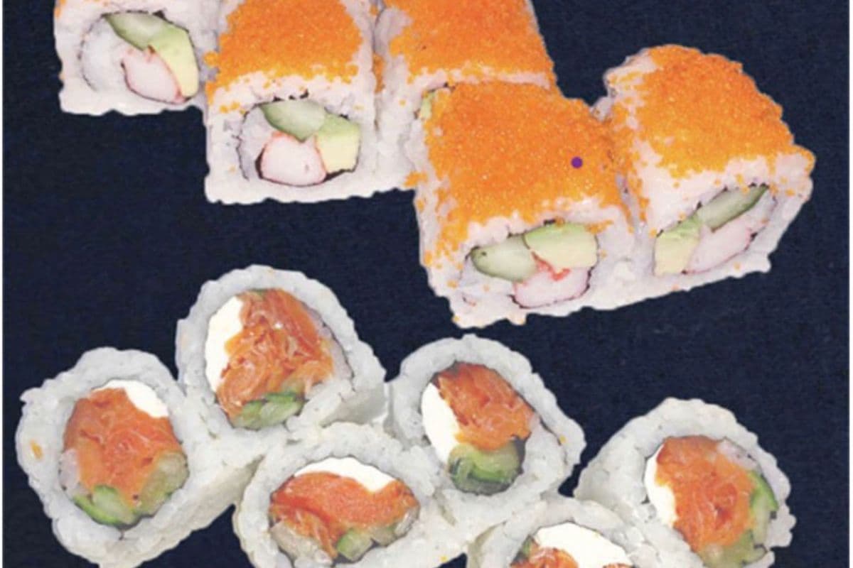 C9. California Roll (6 pcs) and Philadelphia Roll (6 pcs)
