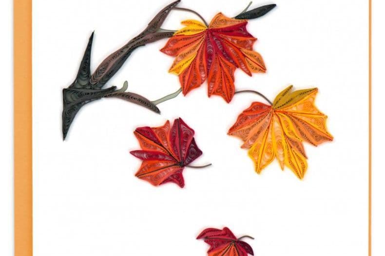 Autumn Leaves Greeting Card BL926