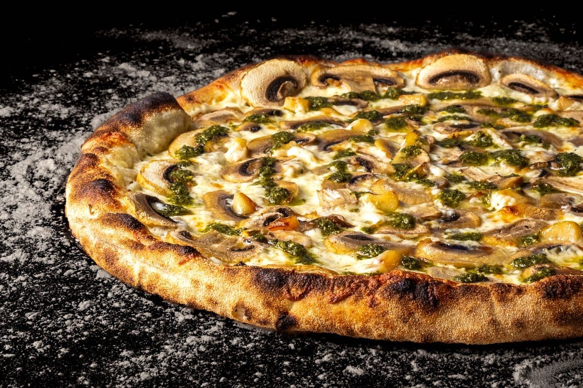 Small Mushroom Pizza