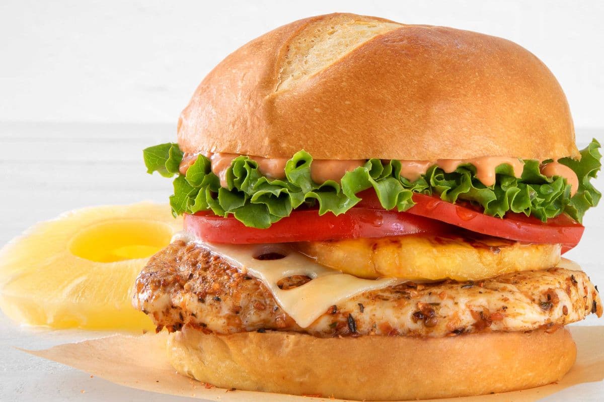 Hawaiian Chicken Burger