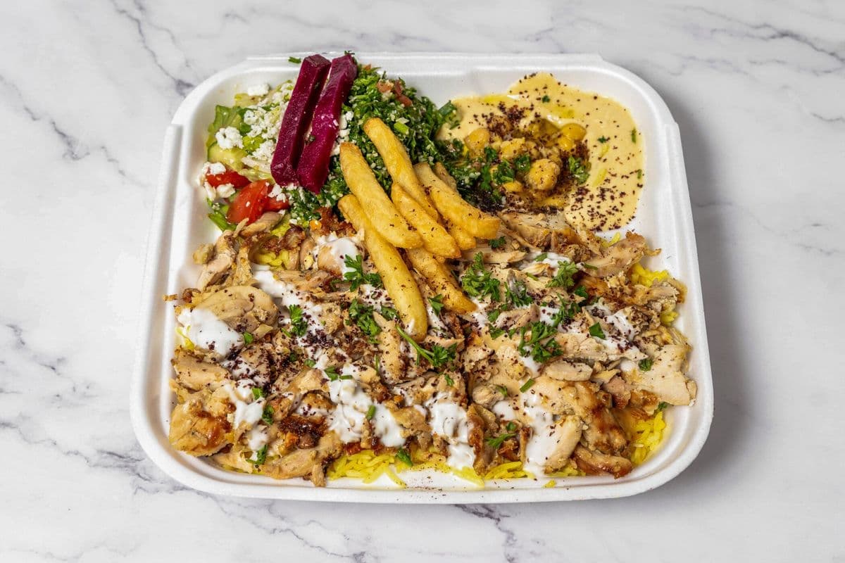 Chicken Shawarma Platter