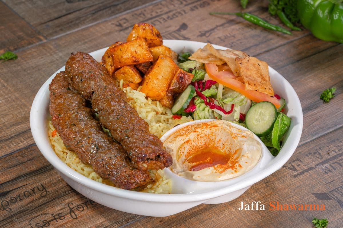 Beef Kebab Plate (Kafta)